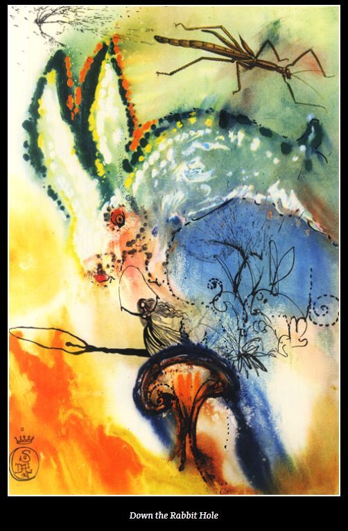 Alice's Adventures in Wonderland by Salvador Dalí