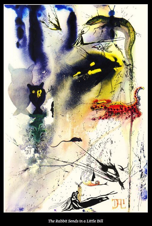 Alice's Adventures in Wonderland by Salvador Dalí