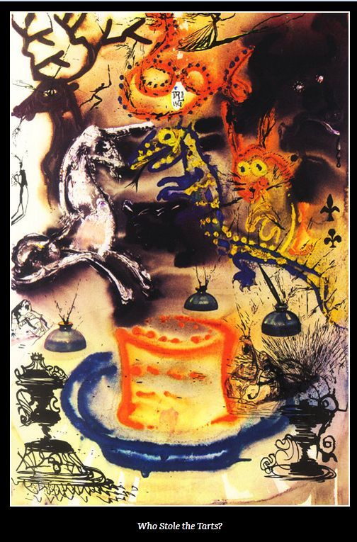 Alice's Adventures in Wonderland by Salvador Dalí