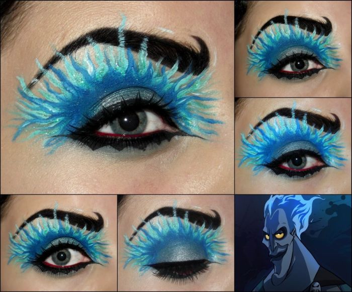 eye makeup detail