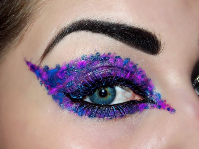 eye makeup detail