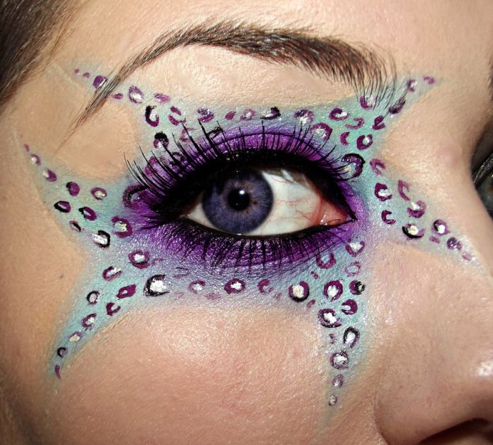 eye makeup detail