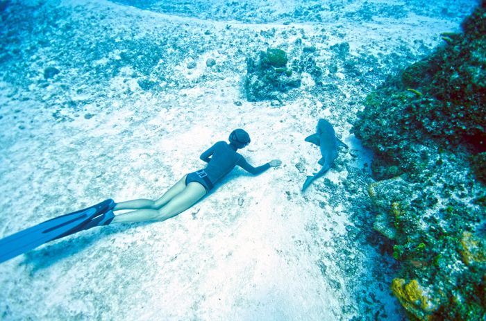 One Ocean One Breath freediving collaboration by Eusebio And Christina Saenz De Santamaria