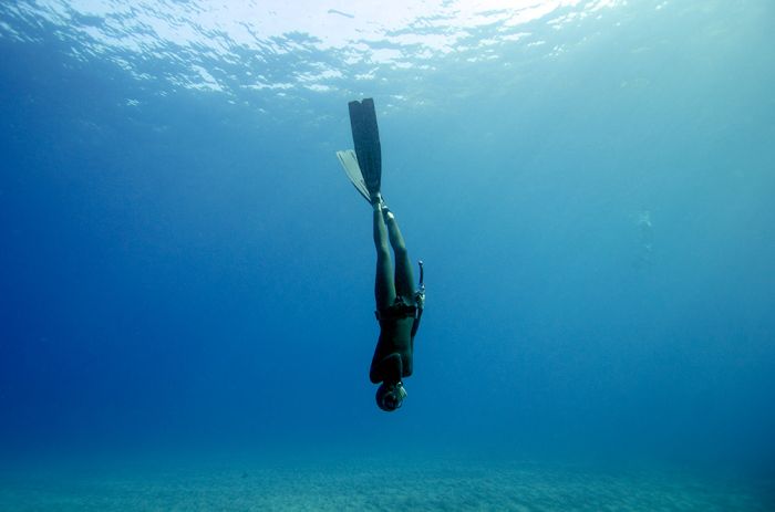 One Ocean One Breath freediving collaboration by Eusebio And Christina Saenz De Santamaria