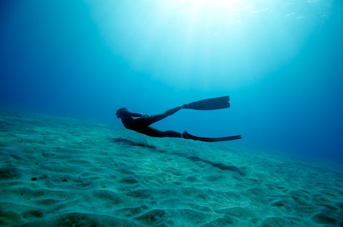 One Ocean One Breath freediving collaboration by Eusebio And Christina Saenz De Santamaria