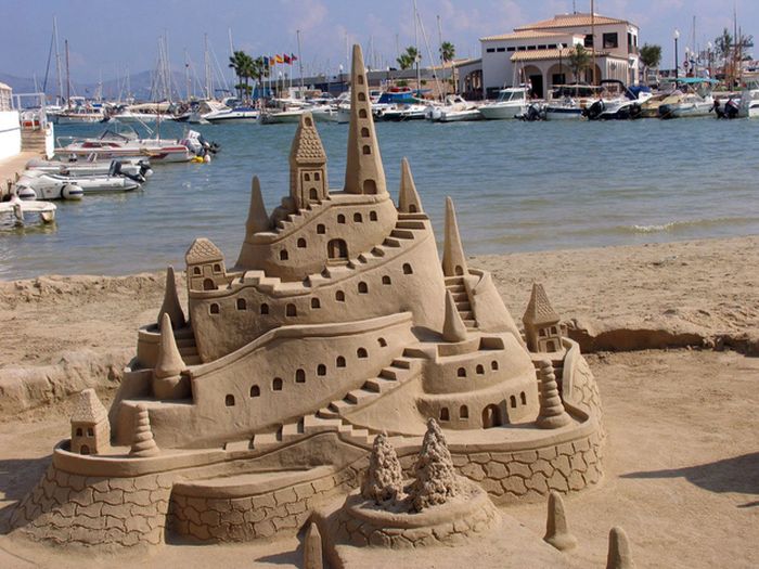 sand sculpture