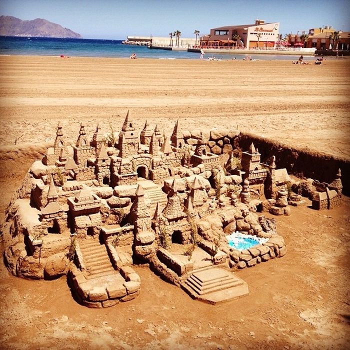 sand sculpture