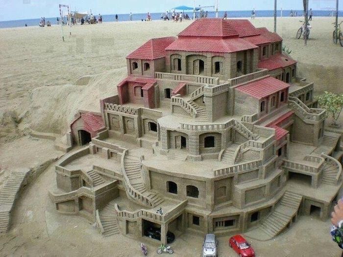 sand sculpture