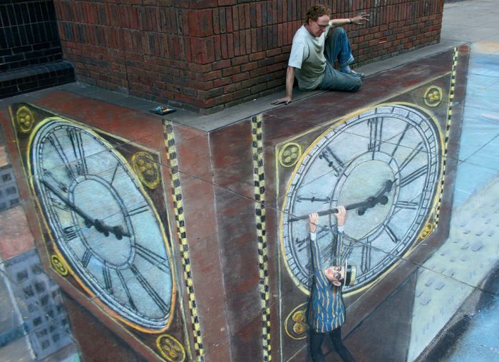 3D street art