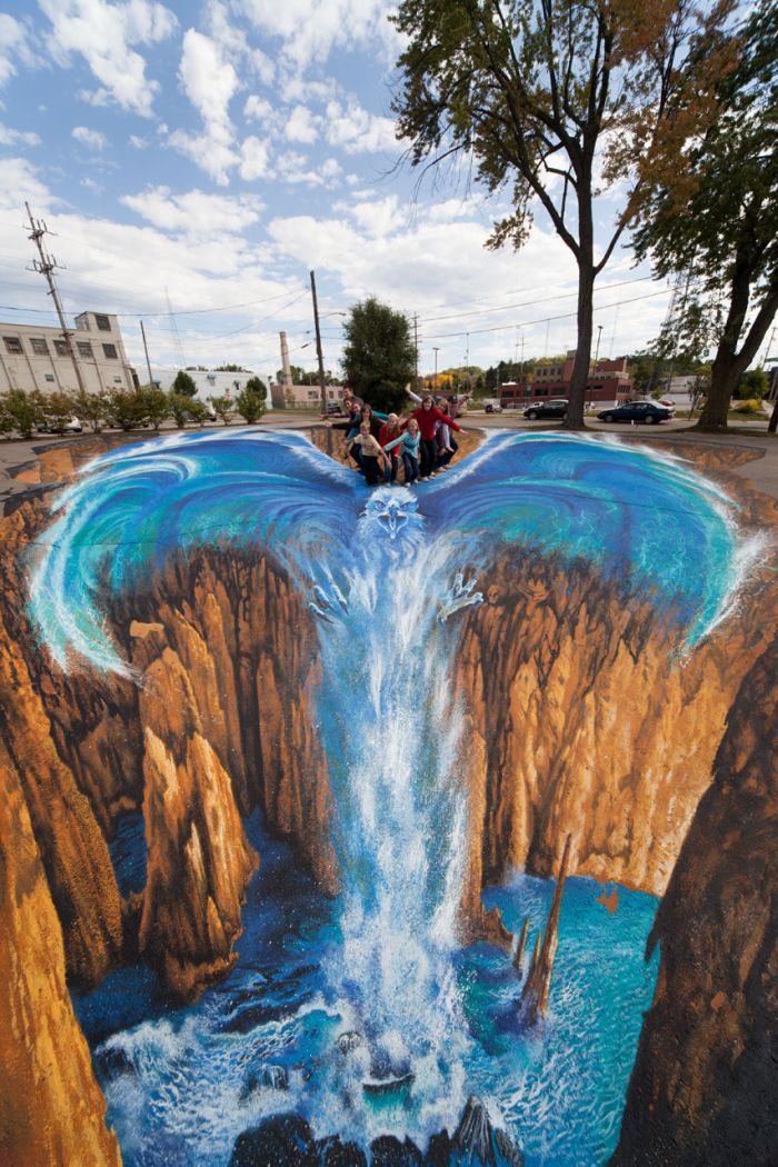 3D street art