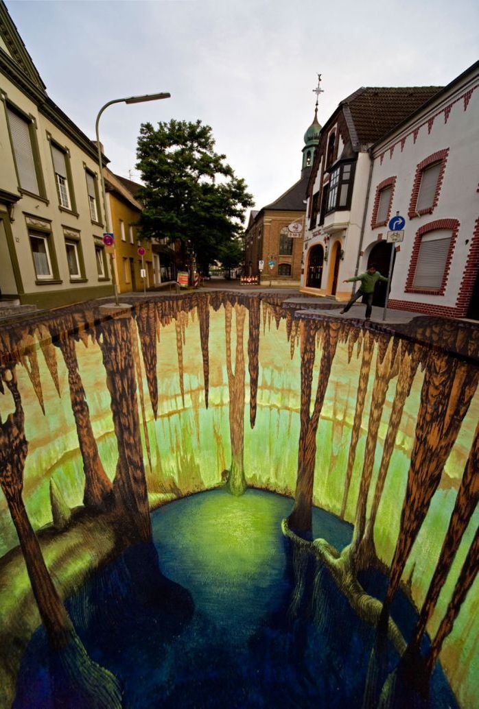 3D street art