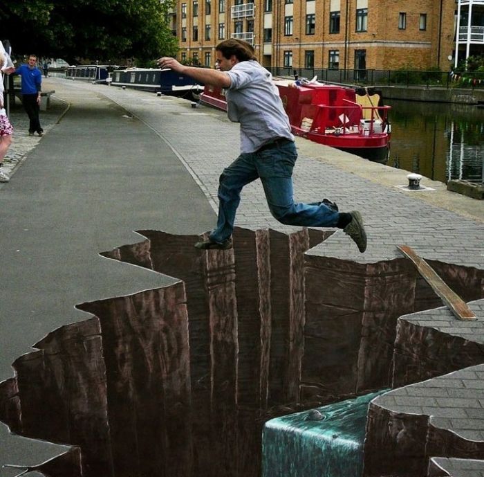 3D street art