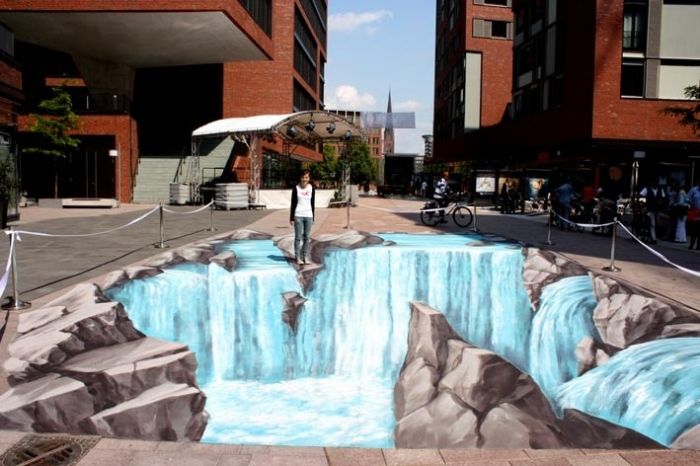 3D street art