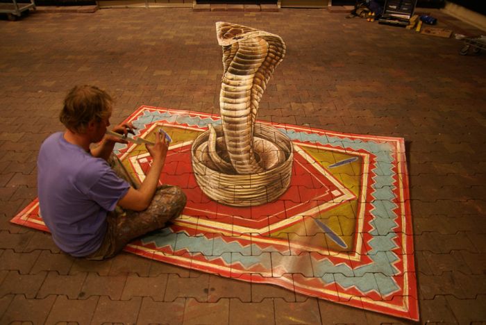 3D street art