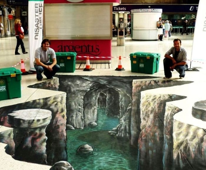 3D street art