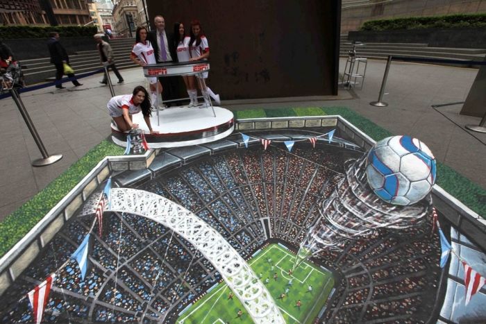 3D street art