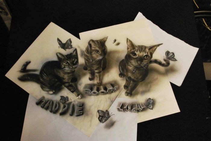 3D drawings by Ramon Bruin