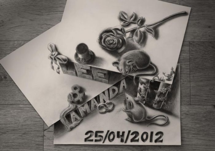 3D drawings by Ramon Bruin