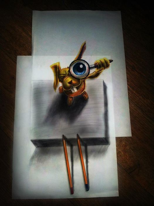 3D drawings by Ramon Bruin