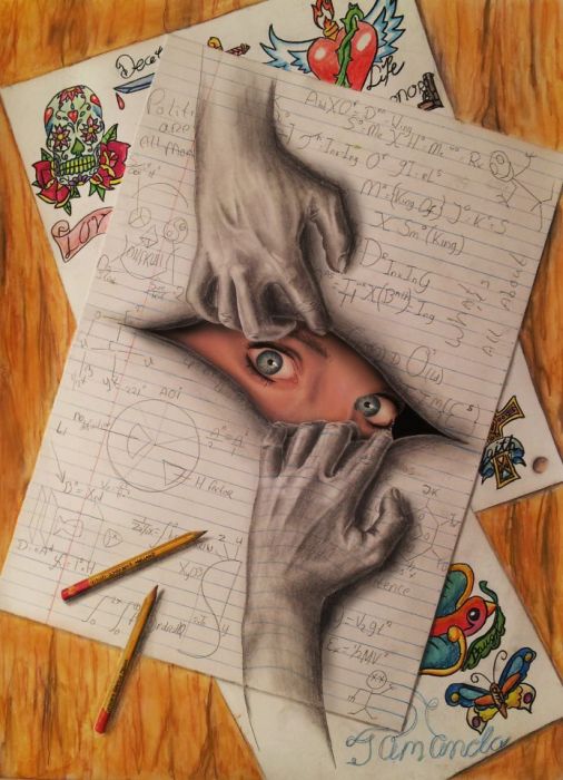 3D drawings by Ramon Bruin