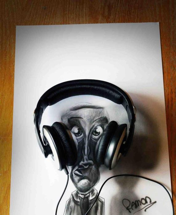 3D drawings by Ramon Bruin