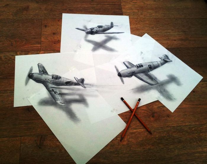 3D drawings by Ramon Bruin