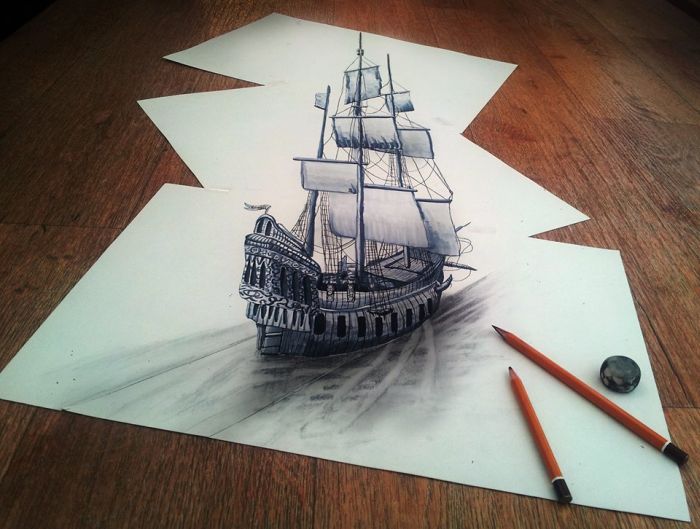 3D drawings by Ramon Bruin