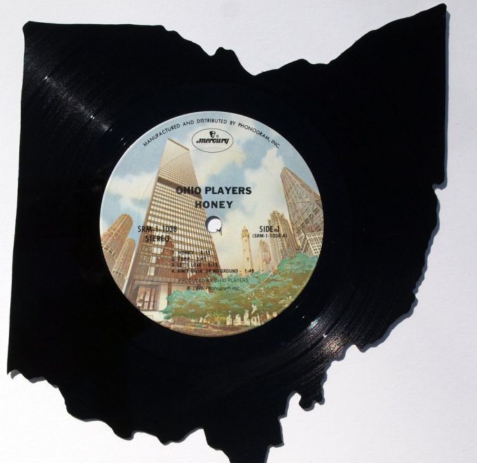 vinyl records art