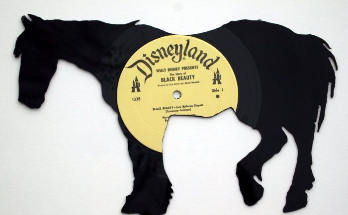 vinyl records art