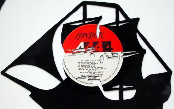 vinyl records art