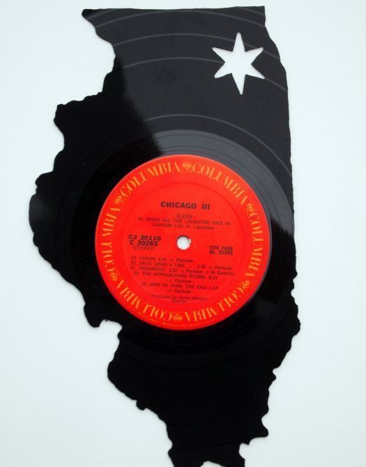 vinyl records art