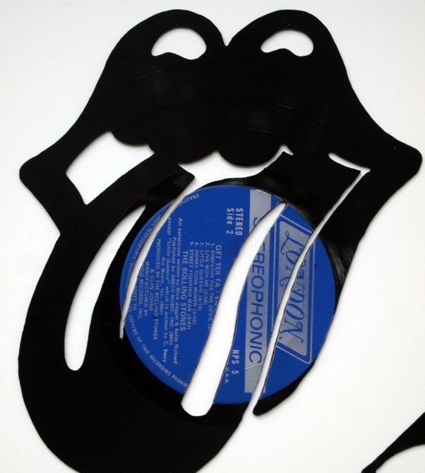 vinyl records art