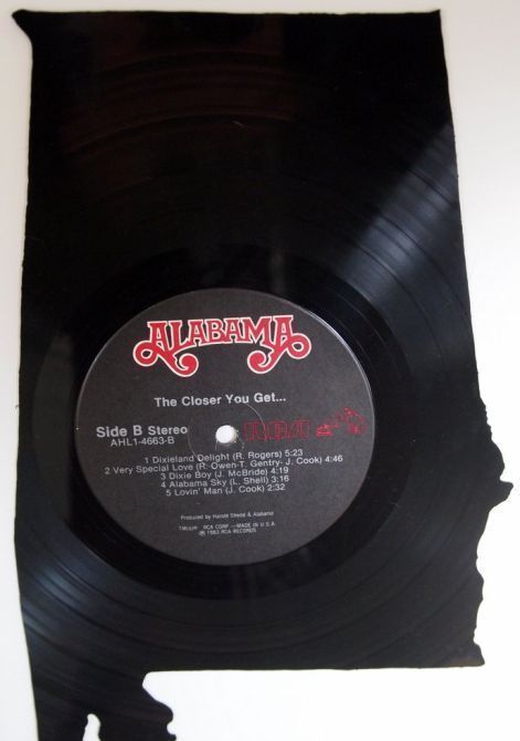 vinyl records art