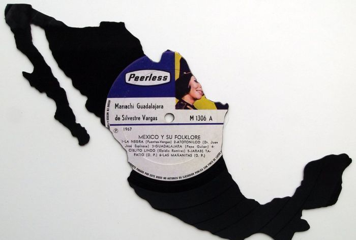 vinyl records art