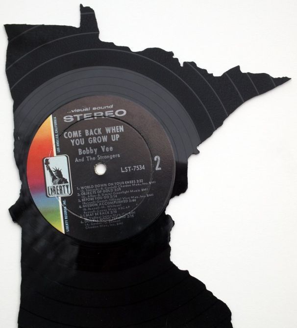 vinyl records art