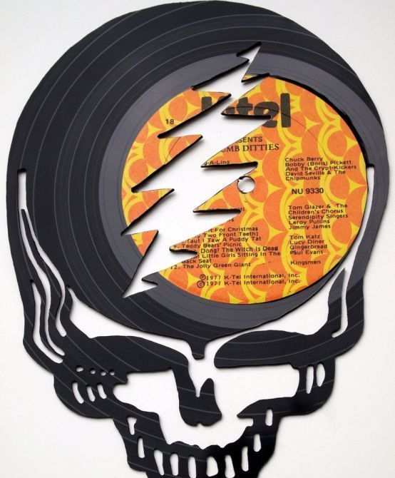 vinyl records art