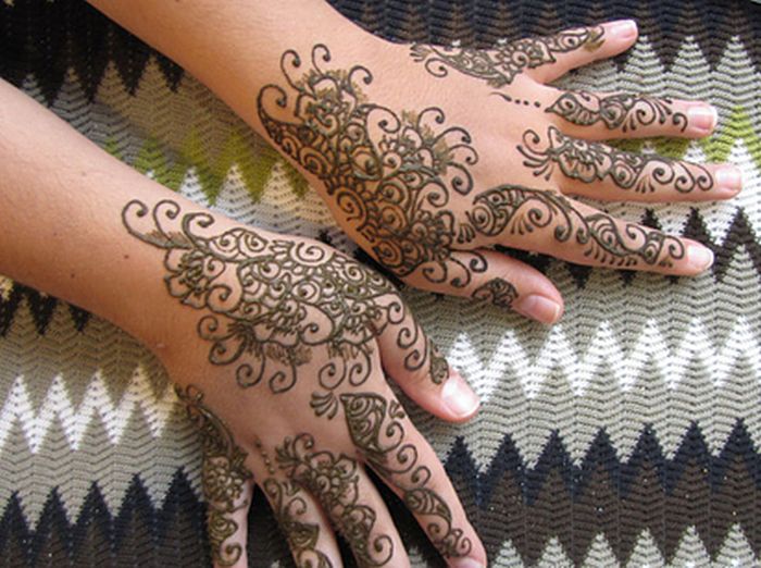 Mehndi Henna Indian tattoos