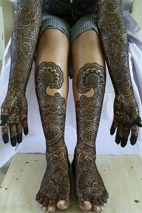 Mehndi Henna Indian tattoos