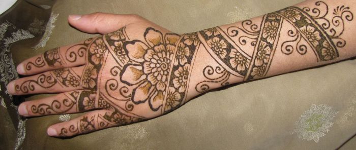 Mehndi Henna Indian tattoos