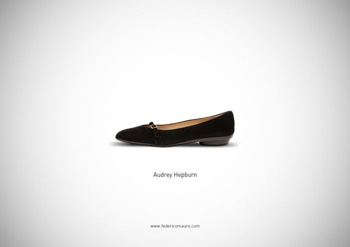 Famous shoes project by Federico Mauro