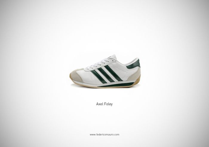 Famous shoes project by Federico Mauro