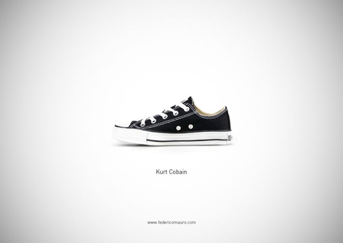 Famous shoes project by Federico Mauro