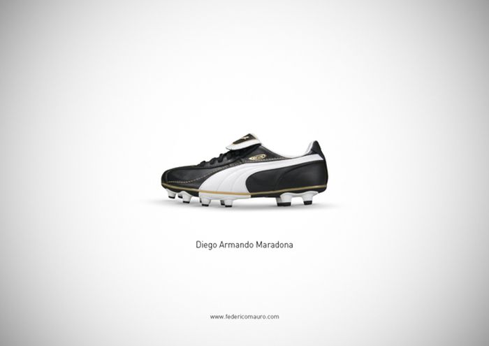 Famous shoes project by Federico Mauro