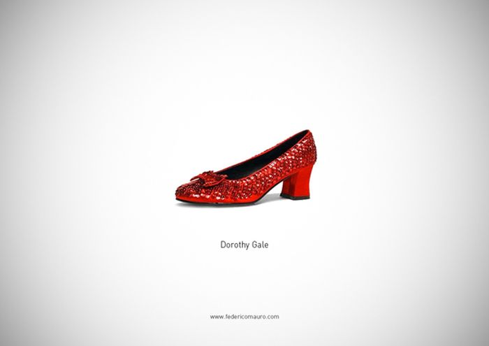 Famous shoes project by Federico Mauro