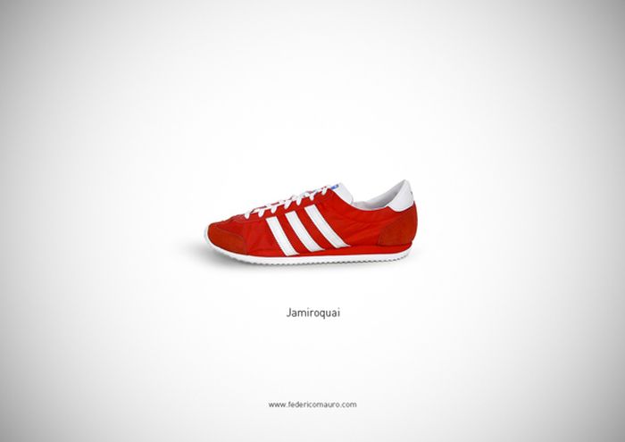 Famous shoes project by Federico Mauro