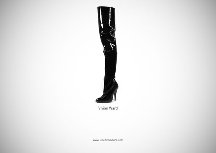 Famous shoes project by Federico Mauro