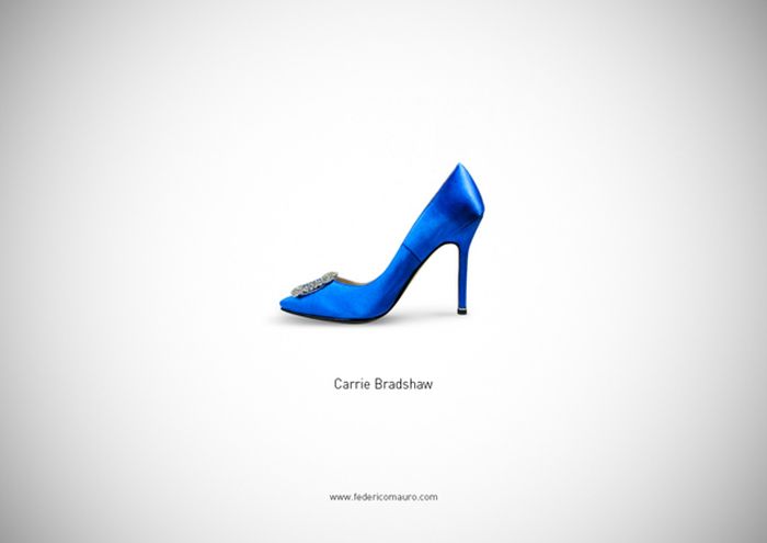 Famous shoes project by Federico Mauro