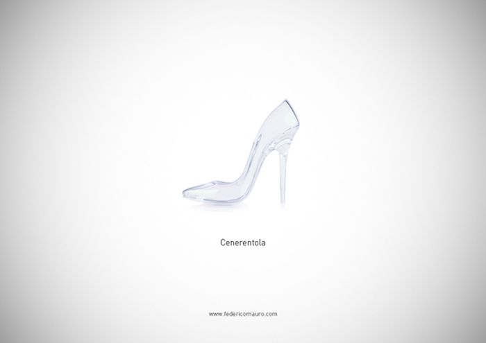 Famous shoes project by Federico Mauro