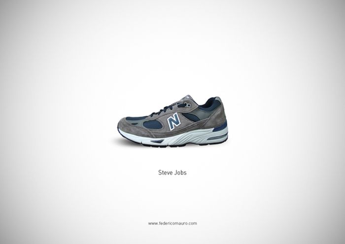 Famous shoes project by Federico Mauro