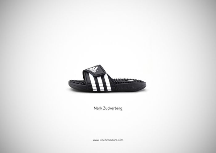 Famous shoes project by Federico Mauro
